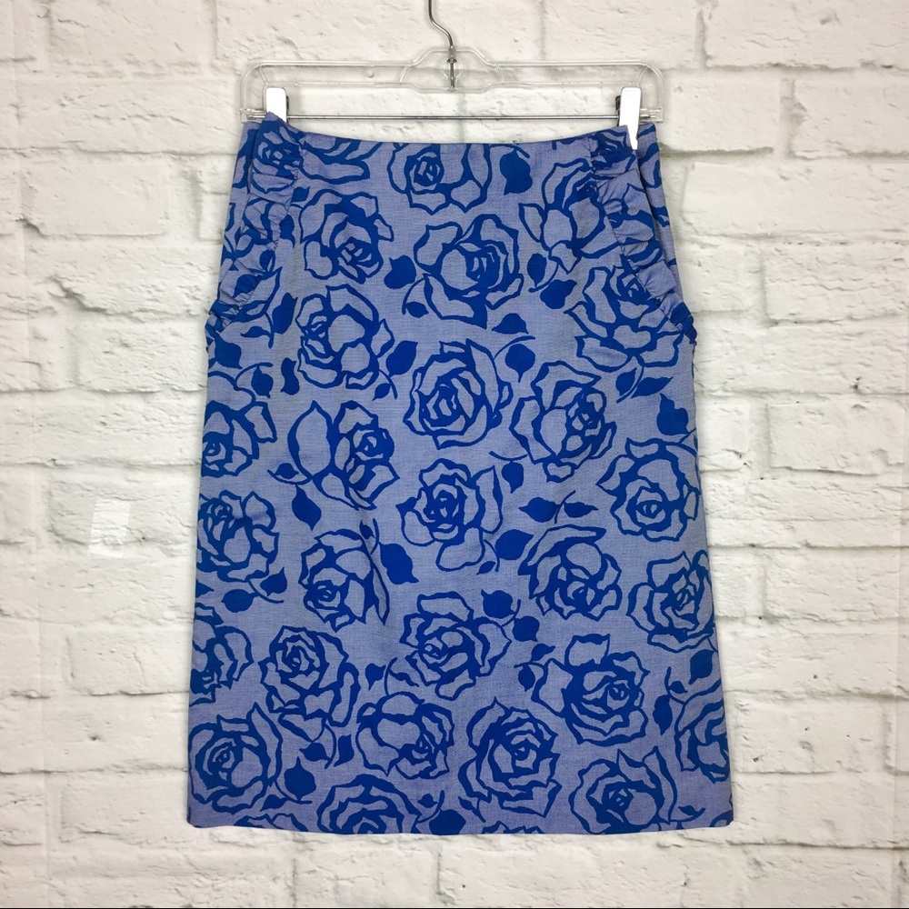 Eley Kishimoto Blue Rose Skirt